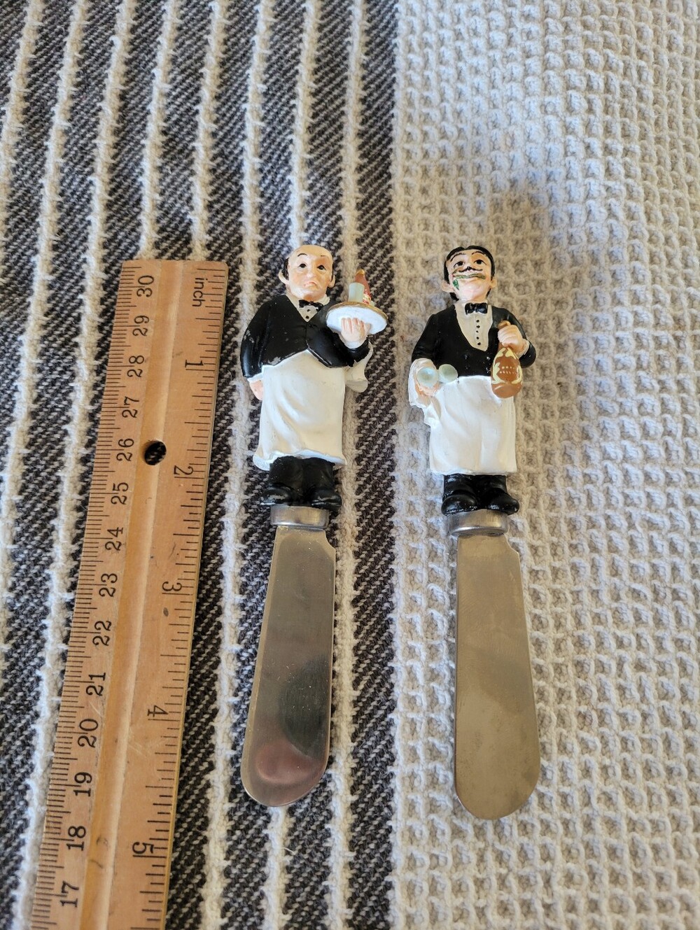 vintage Guy Buffet Boston Warehouse Stainless Steel Butler Spreaders
